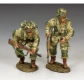 DD288-2 101st Airborne Paratroopers Moving Forward ... Cautiously!